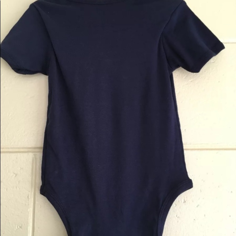 NYPD Baby Romper New York Police Dept Logo Navy - Picture 5 of 5